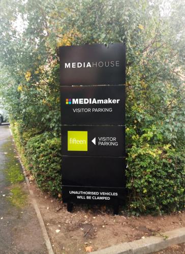 Media Maker Panel Sign